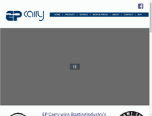 Tablet Screenshot of electricpaddle.com